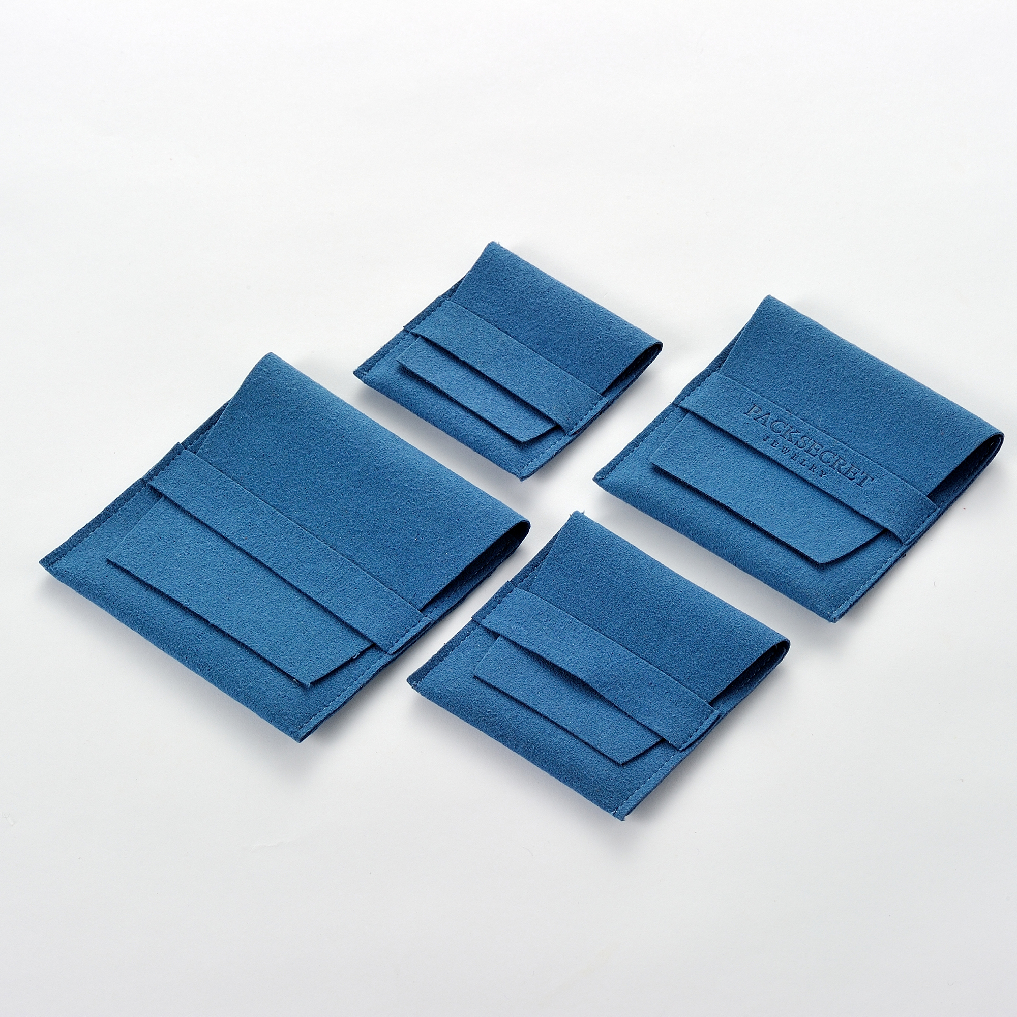 8*8cm pouch blue