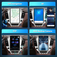 Distributeur d'autoradios de style Tesla 12,95 pouces avec CarPlay et Android Auto pour Chevrolet Tahoe Suburban 2015-2019 GMC Yukon 2021-2026
