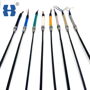 HUADONG Chauffage électrique en acier inoxydable 4.2X2.2mm Thermocouple de type J à section transversale Surface noircie Chauffage droit - Product Image 2