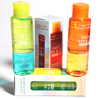 Démaquillant liquide en gel huile pour le visage, les yeux et les lèvres, nettoyage en profondeur des pores, contrôle de l'huile, naturel, en gros