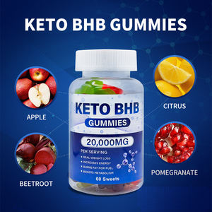 Private Label Keto Bhb Gomas Cetona Aumentar o Metabolismo Cleanse Detox <span class=keywords><strong>Gut</strong></span> Cuidados de Saúde Gummy Candy Dosagem Vitamina 60 Gomas - Product Image 2