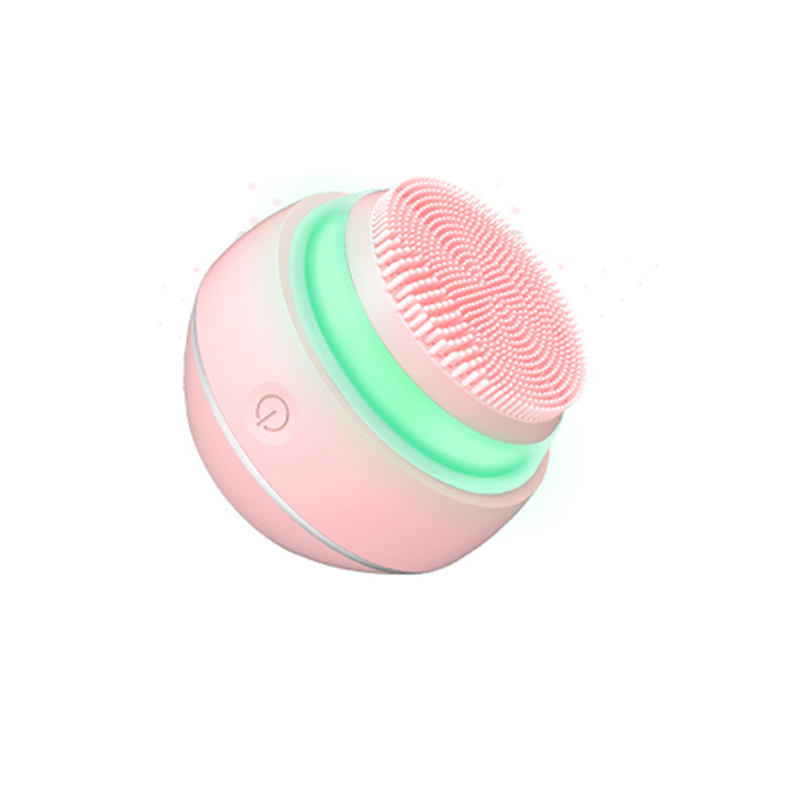Oem / Odm Beauty And Health Care Products Sonic Facial Cleansing Brush Pink Usb Electric Face Clean Brush 