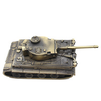 Tanque personalizado de diseño gratuito, modelo 3D, recuerdos de viaje, decoraciones artesanales de Metal, decoración del hogar