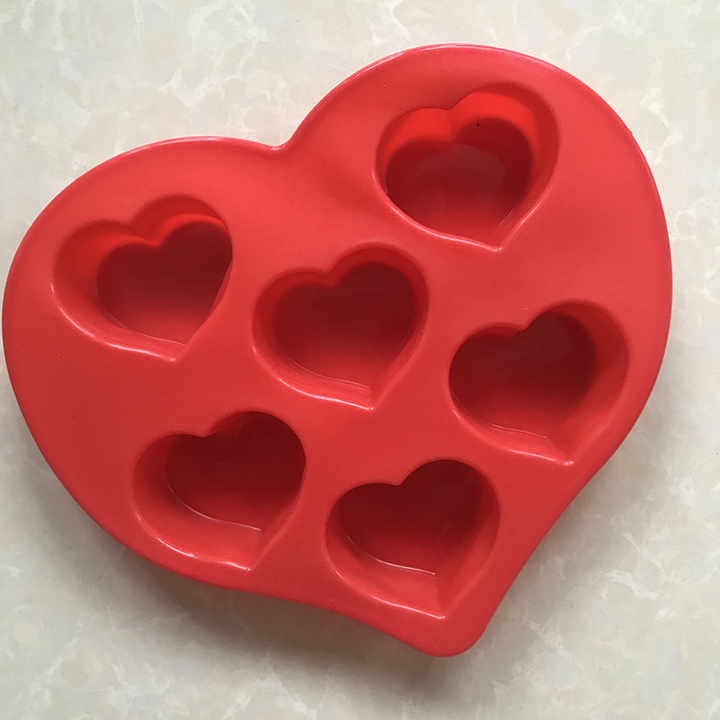 Stampo in Silicone a Forma di Cuore con le Mani -stampo in 3D - Bottega