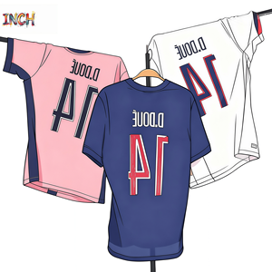 قميص كرة قدم رجالي مخصص سريع الجفاف عالي الجودة، زي رياضي تايلاندي بالجملة، زي موحد للأندية - Product Image 1