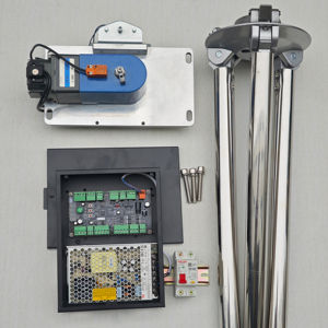 Kit de mécanisme de porte de tourniquet automatique de haute qualité à courant continu avec tableau de commande pour porte de tourniquet trépied, <span class=keywords><strong>Type</strong></span> <span class=keywords><strong>vertical</strong></span>, <span class=keywords><strong>Type</strong></span> de pont - Product Image 1