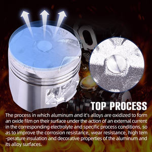 STD DIA 48.5มม. ~ 49.5มม. ชุดแหวนลูกสูบและ<span class=keywords><strong>ลูกสูบ</strong></span>สำหรับฮอนด้า CBR250 MC19 KY1 - Product Image 6