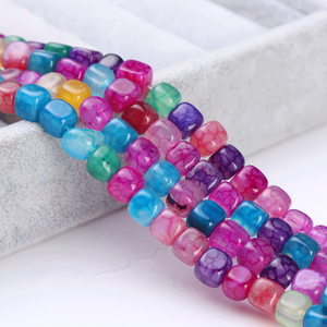 WENCHI - Piedras Preciosas de Ágata Natural de Alta Calidad, Corte Brillante, Cuentas Rojas para Joyería, 8 mm, Atractivo Decorativo, Opción de 3 mm Disponible - Product Image 5