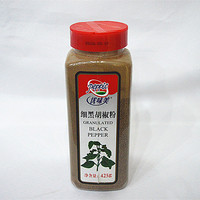 Poivre noir concassé en gros, 360g, emballage en bouteille, poivre moulu