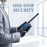Système de surveillance portable par drone avec alarme au poignet, portée de 1,5 km, pour la sécurité des événements à grande échelle et la surveillance des prisons