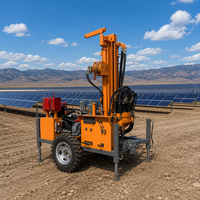 Machine de forage de puits haute efficacité, portable, 200 m, pour puits d'eau, certifiée CE ISO9001