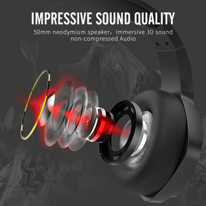 BINNUNE BW01 Dual Mode Wireless Gaming Headset with Detachable Mic – 2.4G <b>Dongle</b> + <b>Bluetooth</b> 5.0 - Product Image 4