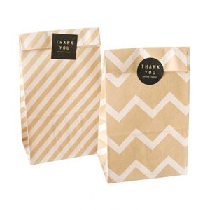 Bolsas de Papel Ecológicas Impresas Personalizadas para Dulces, Recuerdos de Fiesta de Bodas, Venta al Por Mayor Directo de Fábrica - Product Image 5