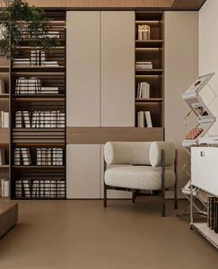 <span class=keywords><strong>Libreria</strong></span> moderna su misura in legno per la casa a parete armadio di stoccaggio <span class=keywords><strong>libreria</strong></span> per la biblioteca soggiorno e camera da letto - Product Image 3