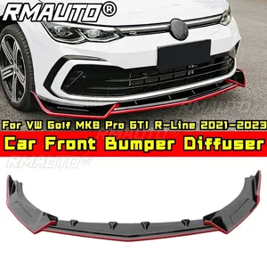 ชุดแต่งกันชนหน้าสีดำด้าน สำหรับรถยนต์ VW Golf MK8 Pro GTI R-Line ปี 2021-2023 อุปกรณ์ตกแต่งรถยนต์ - Product Image 2