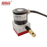 Sensor posisi linier Temposonic dengan jangkauan pengukuran 600mm untuk mesin pengujian silinder