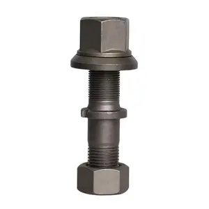 Factory Direct Sale Washer Stud Bolt Threaded Rod Coating Weld Nut Teflo Coated