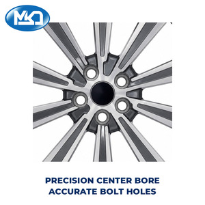Land Rover Çok Kollu Gunmetal Gri 22 İnç 5x120 Dövme Jantlar için MSD Rekabetçi Fiyatlı Dövme Alaşım Jantlar - Product Image 4