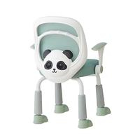 Chaise d'ordinateur en maille pour enfants avec dossier réglable pour corriger la posture ; Siège d'étudiant