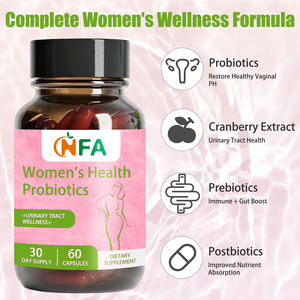 Cápsulas Probióticas de Suplemento Herbal con Etiqueta Personalizada para la Salud Femenina con Polvo de Arándano para Reducir la Sequedad y el Malestar - Product Image 4