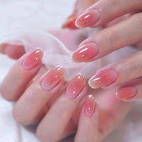 Échantillon Gratuit 2025 Nouveaux Styles Tendances Ongles Artificiels Prix Bas Vente en Gros Meilleure Qualité 24 Pièces Ongles Décoratifs à Coller