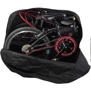 Bolsa de <span class=keywords><strong>transporte</strong></span> plegable para <span class=keywords><strong>bicicleta</strong></span>, bolsa portátil para <span class=keywords><strong>transporte</strong></span> de <span class=keywords><strong>bicicleta</strong></span>, accesorios de viaje - Product Image 1