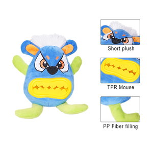 Fabricant de gros Fonctionnel Squeaky Tpr Dents Mangeoire pour chien Jouets en peluche - Product Image 2
