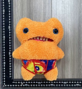 Nouveau Porte-clés en peluche monstre dentu mignon unisexe en plastique, jouet en peluche doux en coton PP - Product Image 1