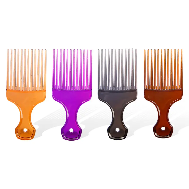 yaeshii hair pick afro comb afro pick comb oil head inserted into the styling combs for black women