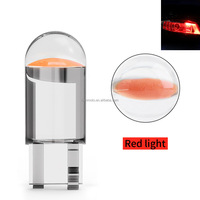2 Stück T10 COB LED Motorrad-Glühbirne, kristallklar, hohe Helligkeit, W5W, Parkplatz-Kennzeichen-Leselicht, 12 V