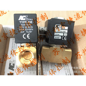 โซลินอยด์วาล์ว Acl รุ่น E106ce4020e ขนาด 1/4 นิ้ว สำหรับอุณหภูมิปกติ ใช้ในอุตสาหกรรม - Product Image 1