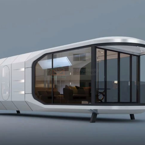 Casa contenedor prefabricada habitación cápsula habitación prefabricada fábrica ecológica al aire libre - Product Image 5