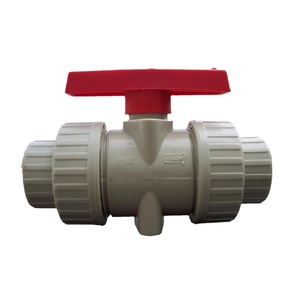 Vanne à boisseau sphérique en PVC de grand diamètre de type T et raccord de tuyau à trois voies Raccords de drainage basse pression et d'alimentation en eau - Product Image 2