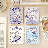 Mini Carnet à Spirale Motif Dessin Animé Adorable pour Écoliers, Calepin de Poche Portable, Prix Scolaires et Papeterie