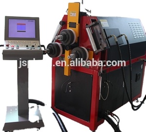 Máquina dobladora de perfiles de 3 rodillos, máquina dobladora de tubos cuadrados, máquina dobladora de varillas de hierro, CE, - Product Image 6