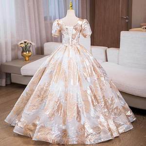 Evening Gown Female Student Art Exam Performance Tutu High End Elegant Princess Dress Coming Of Age Ceremony Annual Meeting Host - Product Image 4