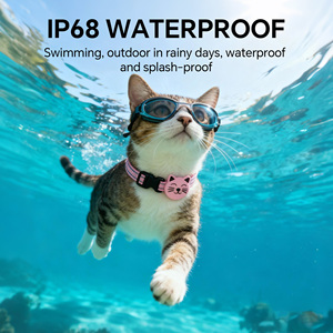 Rastreador <span class=keywords><strong>GPS</strong></span> para mascotas sin límite de distancia, resistente al agua, antipérdida, IOS/Android/Google, localizador de <span class=keywords><strong>collar</strong></span> remoto Universal para gatos, cachorros y perros - Product Image 4