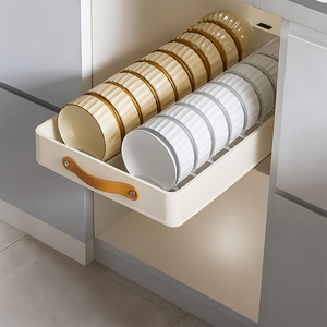 Grande <span class=keywords><strong>Scolapiatti</strong></span> Estraibile per Cucina, <span class=keywords><strong>Scolapiatti</strong></span> Scorrevole per Armadietto, Organizzatore Estraibile per Cassetti - Product Image 3