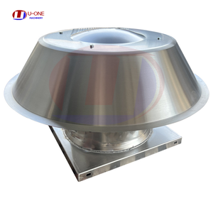 스테인레스 스틸 또는 섬유 유리 소재 본체가있는 DWT 시리즈 지붕 장착 배기 팬 - Product Image 6