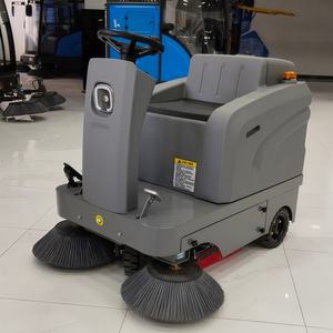 Máquina barredora de calles con doble <span class=keywords><strong>cepillo</strong></span>, tipo de conducción a motor, para exteriores, camión barredor de calles - Product Image 1