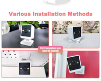 Cámara WiFi, Sistema de Seguridad Interior para el Hogar, Visión Nocturna, Tarjeta TF, Sensor CMOS