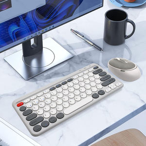 Ergonomic Slim Wireless Keyboard and <b>Mouse</b> Combo with <b>for</b> Rechargeable Battery-in Stock - Product Image 4