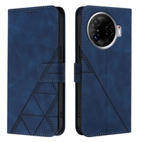 Étui Portefeuille en Cuir Ligne pour Tecno Camon 40 30 Premier 5G Spark 20 Pro Plus Go 2024 20C 10 10C Pova 6 5 Pro 4G NEO 3 Housse à Rabat