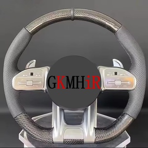 Volant en fibre de carbone pour Mercedes Benz Classe A/B/C/E, CLS, GLE, GLS, <span class=keywords><strong>SLK</strong></span>, W176, W246, W117, W156, W218, W166, W292, W172 - Product Image 5