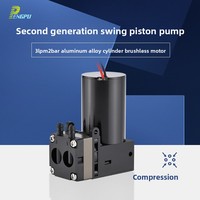 Bomba de pistón micro W3 24V/12V/6V, bomba de aire, bomba de refuerzo, pequeño compresor de aire, plástico de ingeniería