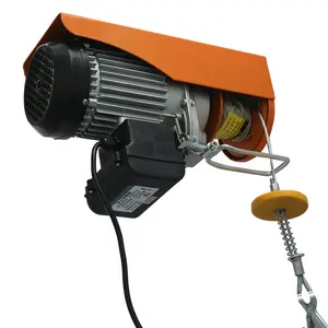 Nhỏ Wire Rope Palăng điện 0.4ton hoist