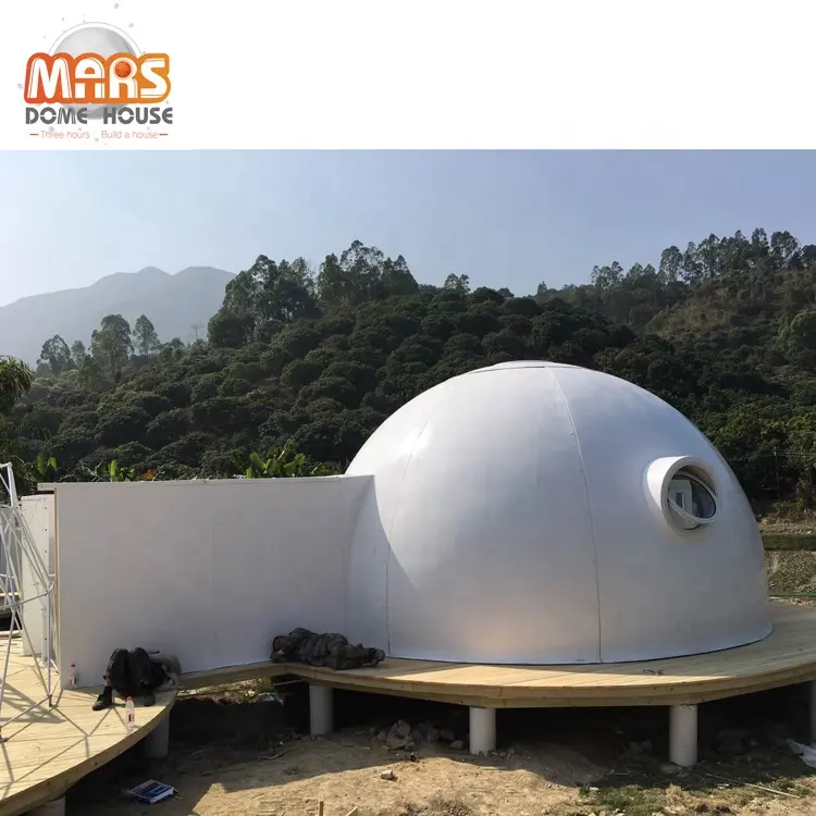 Nouveau Eco bâtiment modulaire préfabriqué dome Mars maison