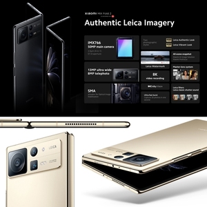 Xiaomi-teléfono inteligente MIX Fold 2, Original, cámara de 50MP, 12GB de Ram, pantalla interna de 8,02 pulgadas, pantalla exterior de 6,56 pulgadas, teléfono plegable 5G - Product Image 2
