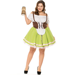 Vêtements <span class=keywords><strong>Oktoberfest</strong></span> pour femmes chaudes robe de soirée de bière bavaroise tenues de bière allemande pour dame robes traditionnelles <span class=keywords><strong>Oktoberfest</strong></span> de bière - Product Image 6