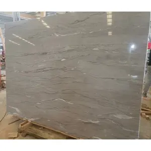 Latest Design Superior Quality Library Bubble Deck Slabs Grey Marble Table Top Cladding Stone Panel